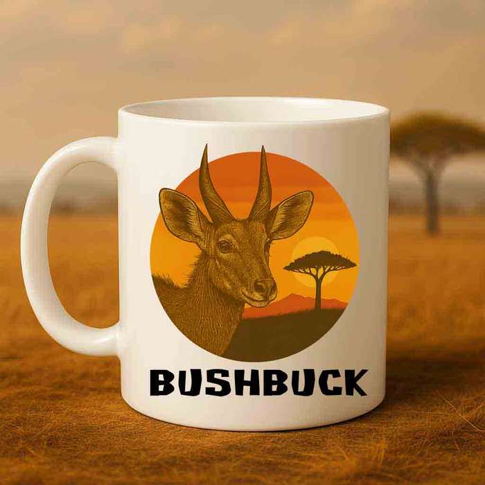 Wildlife Mug  Bushbuck Coffee Mug