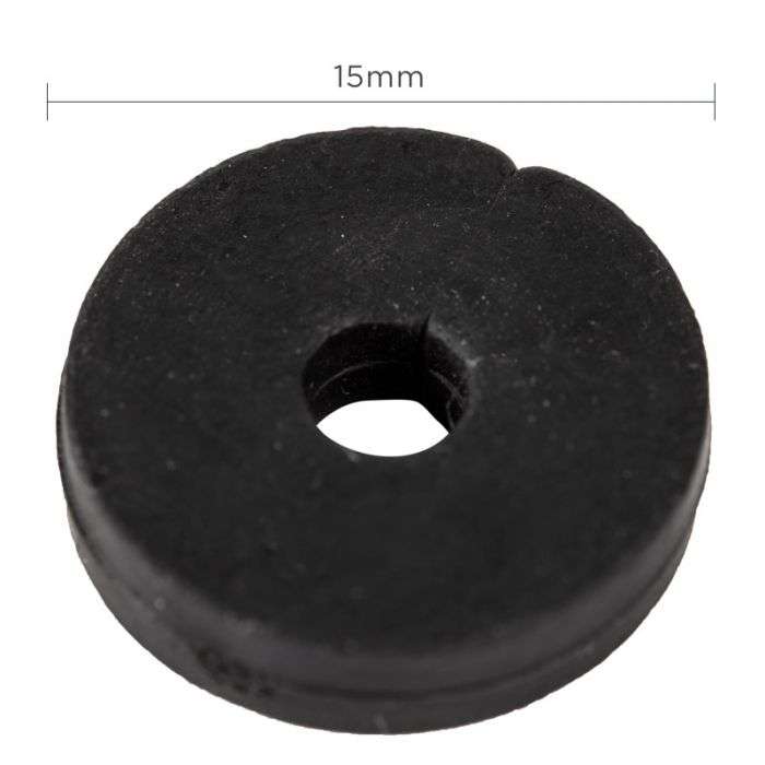 BULK PACK 10 X WASHER TAP RUBBER 1/2 INCH LIGHT PATTERN