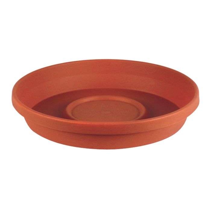 BULK PACK 6 X SEBOR SUPER POT SAUCER 30CM TERRA