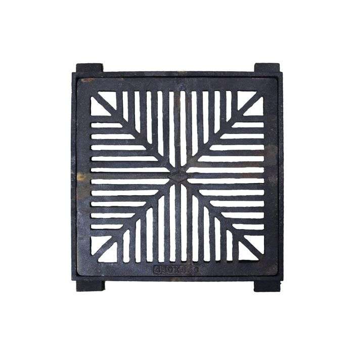 GRATE & FRAME SQUARE DISH 450X450 L/D