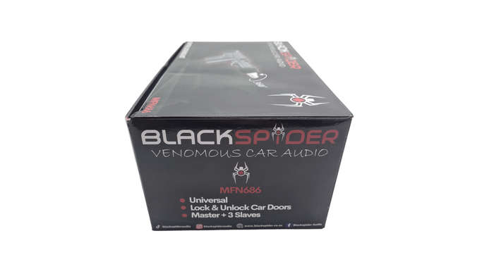Blackspider MFN686 4 Door Central Locking Kit