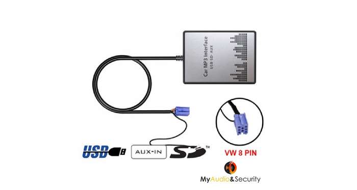 USB Interface For Volkswagen 8Pin