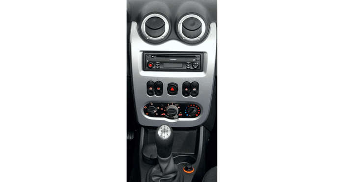 Renault Logan 2Din Fascia Trimplate 2010-2013