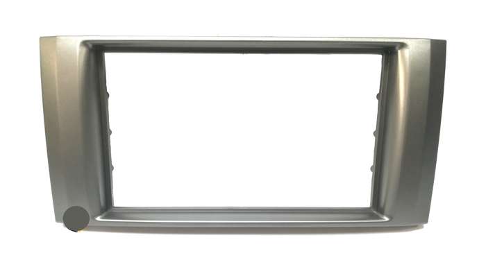 Isuzu 2 Din Silver 2006-20111 Fascia Trimplate