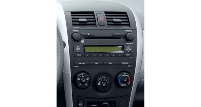 Toyota Professional 2Din Trimplate 2008-2010