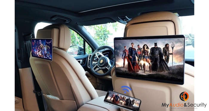 Blackspider 12.5 inch Android Headrest for Volvo