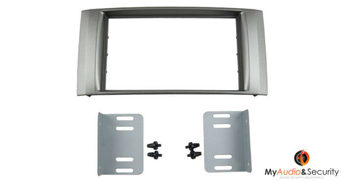 ISUZU D MAX 2 DIN BLACK 2006-2011