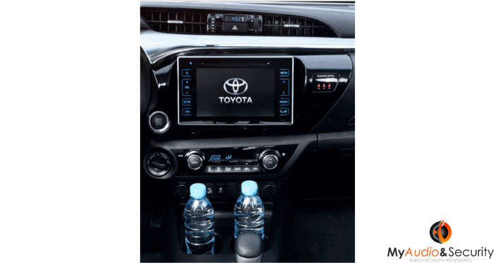 TOYOTA REVO/HILUX 2 DIN TRIMPLATE 2015