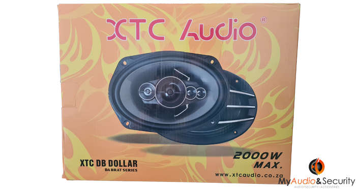 4-1164 XTC DB DOLLAR 2000W 6X9 COAXIAL SPEAKER