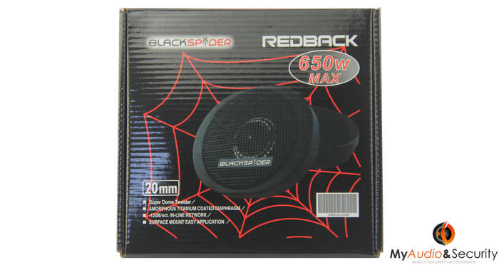 Blackspider Redback 650W 20MM Tweeter