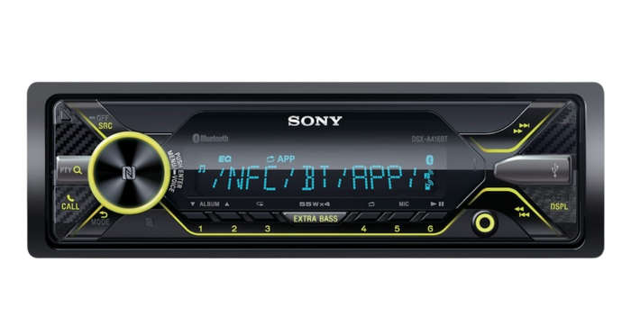 Sony DSX-A416BT Bluetooth USB AUX Media Player