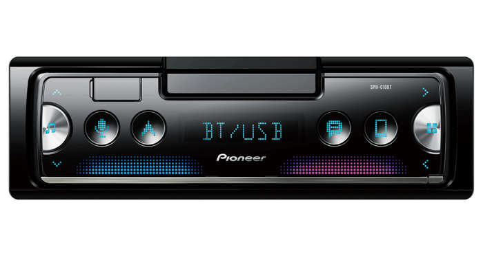 Pioneer SPH-C10BT Bluetooth USB AUX Car Radio