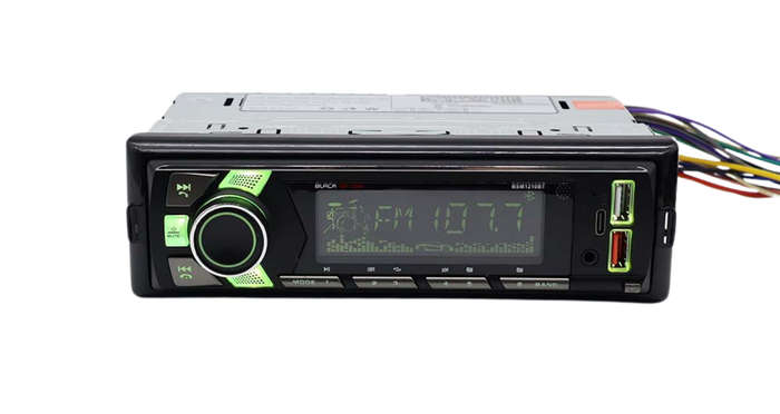 BlackSpider BSM1210BT 2USB Bluetooth AUX APP Control Detachable Face Radio