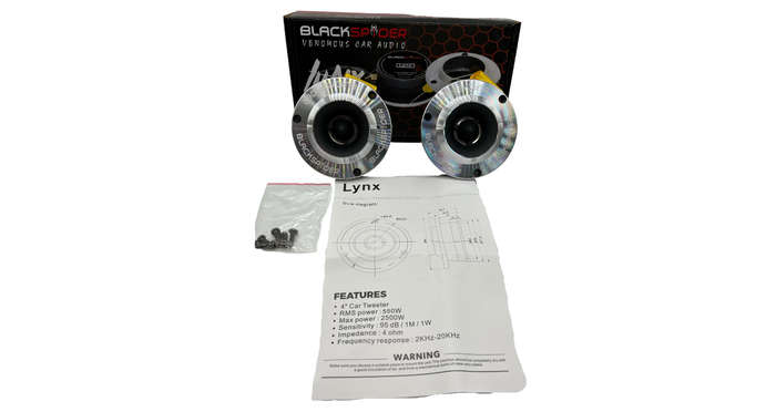 Blackspider Lynx 4 2500W Aluminium Bullet Tweeter