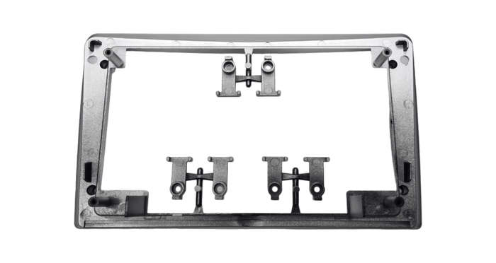 Opel Astra Corsa 9" Silver Trimplate with SWC Canbus and Harness