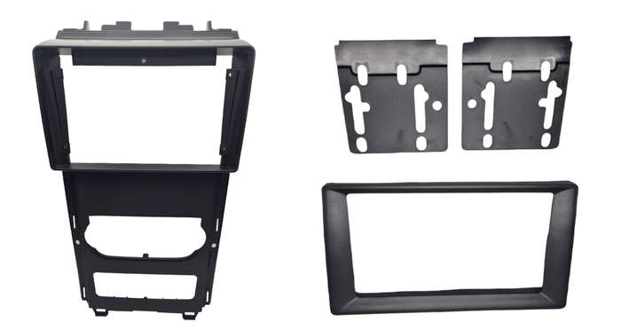 Mahindra XUV500 9" with 7" Trimplate with SWC Harness