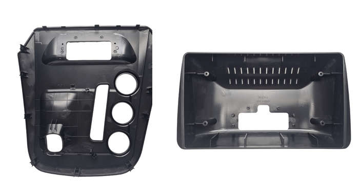 Mahindra KUV 100 Manual A/C 9" Trimplate 2016+ with SWC Harness