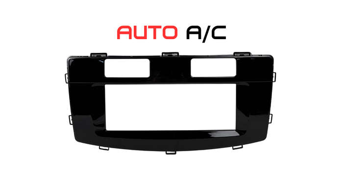 Toyota Fortuner Hilux Auto and Manual AC 9" Trimplate 2005+ with SWC Harness