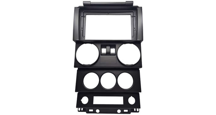 Jeep Rubicon 2DR 9" Trimplate 2008-2010 with SWC Canbus and Harness