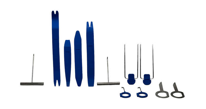 Blackspider BST5129 12PC Radio Removal Tool Set