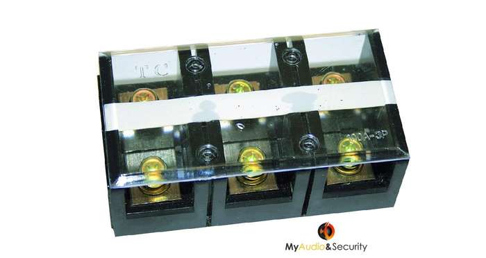 Audiobank Distribution Block 3Way