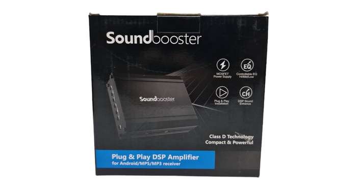 SoundBooster Plug and Play DSP Amplifier for Android