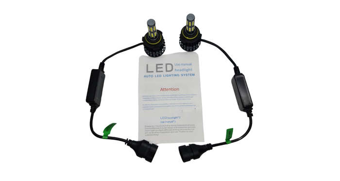 LED Globe S8 Double Row 9006 X8S-52 (PAIR)