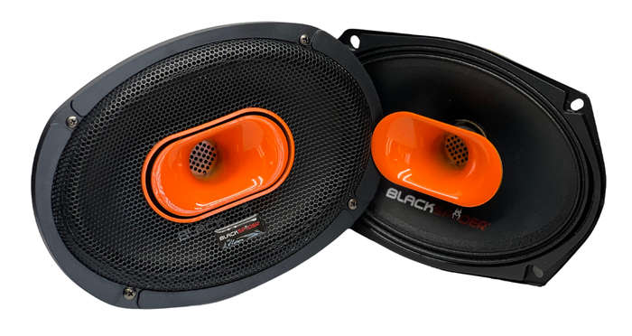 Black Spider BS-S6997PRO 6X9" 3200W 650W Speakers