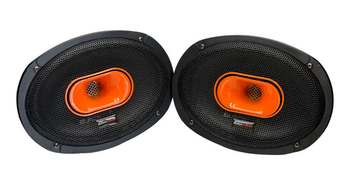 Black Spider BS-S6997PRO 6X9" 3200W 650W Speakers