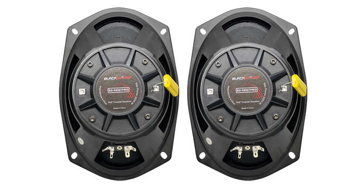 Black Spider BS-S6997PRO 6X9" 3200W 650W Speakers