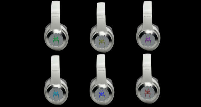 Blackspider BSH10 Bluetooth Headphones with RGB Lighting
