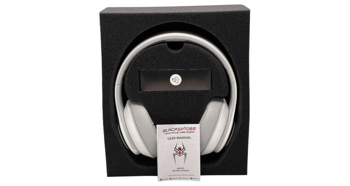 Blackspider BSH10 Bluetooth Headphones with RGB Lighting