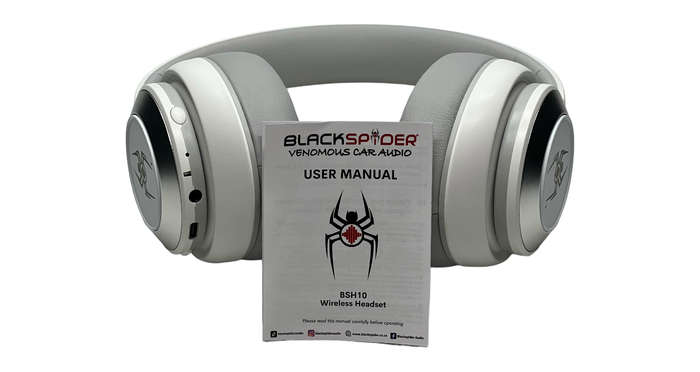 Blackspider BSH10 Bluetooth Headphones with RGB Lighting