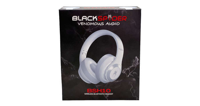 Blackspider BSH10 Bluetooth Headphones with RGB Lighting