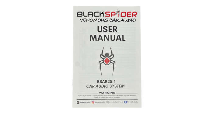 BlackSpider BSAR25.1 Rogue Series 25000W Monoblock Amplifier