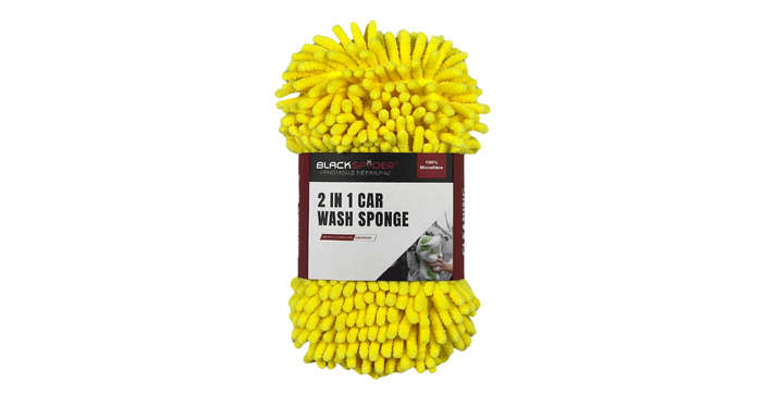 BlackSpider BSVD005 2 in 1 Microfibre Car Wash Sponge