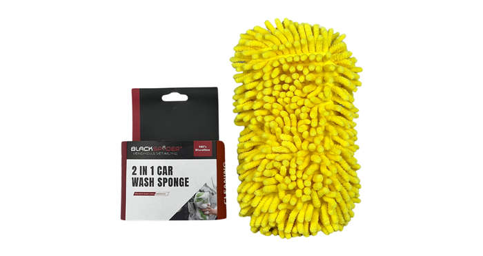 BlackSpider BSVD005 2 in 1 Microfibre Car Wash Sponge