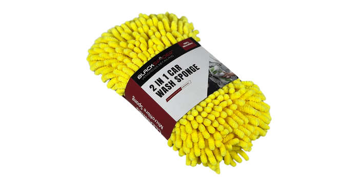 BlackSpider BSVD005 2 in 1 Microfibre Car Wash Sponge