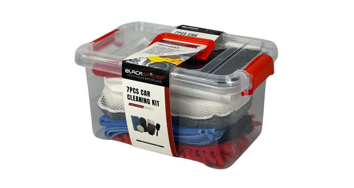 BlackSpider BSVD008 7PC Car Cleaning Kit