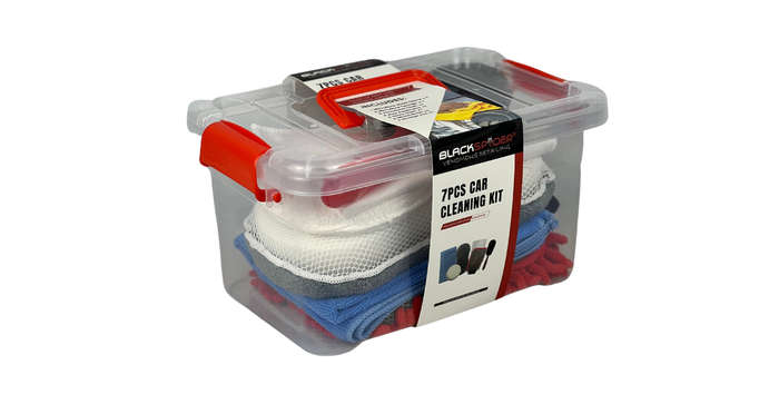 BlackSpider BSVD008 7PC Car Cleaning Kit