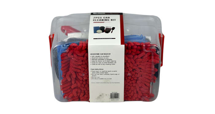 BlackSpider BSVD008 7PC Car Cleaning Kit