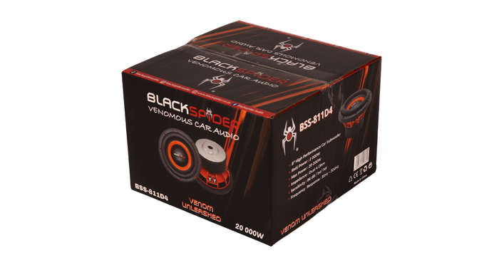 BlackSpider 8" 20000W Venom Unleashed Subwoofer