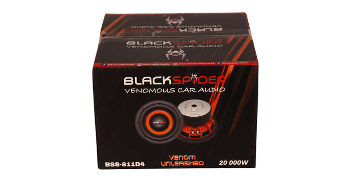 BlackSpider 8" 20000W Venom Unleashed Subwoofer
