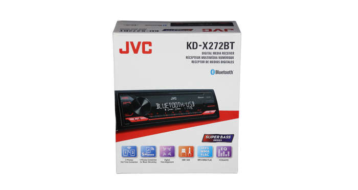 JVC KD-X272BT Bluetooth Multimedia Radio