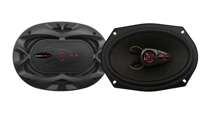 Blackspider Bs6901 6X9 1200W 4-Way Coaxial Speaker