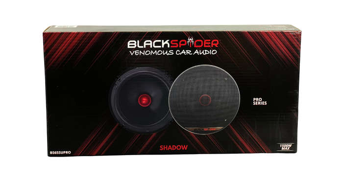 BlackSpider BS65SUPRO 6" 1500W Pro Speaker