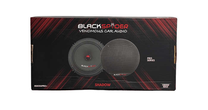 BlackSpider BS65SUPRO 6" 1800W Pro Speaker