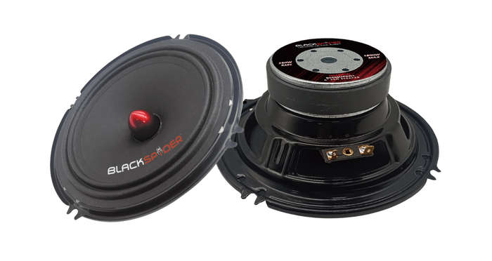BlackSpider BS65SUPRO 6" 1800W Pro Speaker