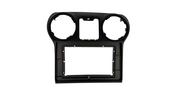 Jeep Wrangler Rubicon 10.1" Trimplate 2015-17 with SWC Canbus and Harness