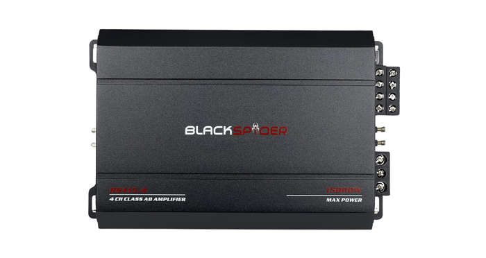 BlackSpider BSA15.4  15000W 4 Channel Amplifier